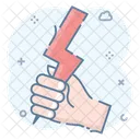 Relampago Meteorologico Relampago Rayo Icono