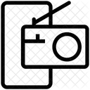 Mobile Radio Numerique Icône