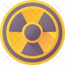 Radiation Nucleaire Radioactif Icône