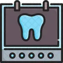 Rayos X Dental Medico Icono