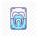 Radiografía dental  Icono