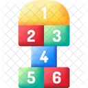 Rayuela Jugar Juego De Rayuela Icono