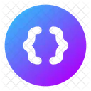 Rd Brecket Circle Icon