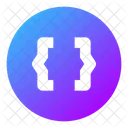 Rd Brecket Circle Icon