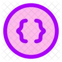 Rd Brecket Circle Icon