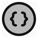 Rd Brecket Circle Icon