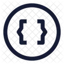Rd Brecket Circle Icon