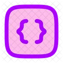 Rd Brecket Square Icon