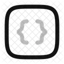 Rd Brecket Square Icon