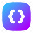Rd Brecket Square Icon