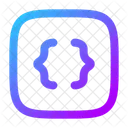Rd Brecket Square Icon