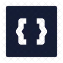 Rd Brecket Square Icon