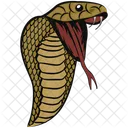 Serpente Tatuaggio Del Serpente Cobra Icon