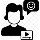 Reacao Video Viral Icon