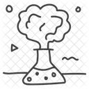Reacao Quimica Experimento Pesquisa Cientifica Ícone