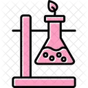 Reaccion Quimica Analisis Experimento Icono