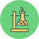 Reaccion Quimica Analisis Experimento Icono