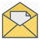 Read Mail Open Mail Document Mail Icon