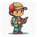 Book Reading Education Icon