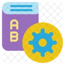 Reading Book Gear Icon