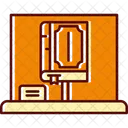 Reading Literature Library Icon
