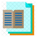 Book Files Paper Icon