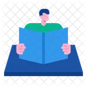 Reading Book Library Icon