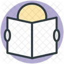 Reading Student Pupil Icon