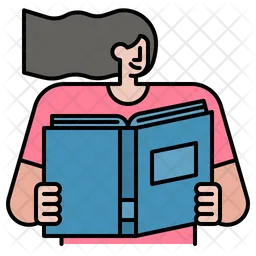 Reading Book  Icon