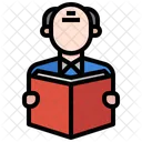 Reading Book  Icon
