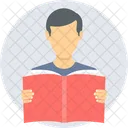 Reading Boy Read Boy Icon