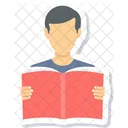 Reading Boy  Icon