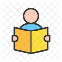 Reading Book Education Icon