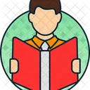 Reading Book Study Icon