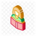 Book Girl Silhouette Icon