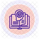 Reading Skills Line Icon Icon