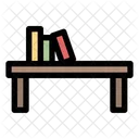 Reading Table Library Icon
