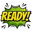 Ready Speech Bouble Chat Bouble Icon