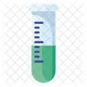 Reagenzglas Labortest Wissenschaftliches Experiment Symbol