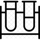 Kolbenstander Wissenschaftliche Laborausrustung Medizinischer Test Symbol