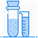 Reagenzglas Probenrohrchen Experiment Symbol