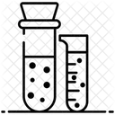 Reagenzglas Probenrohrchen Experiment Symbol