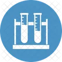 Reagenzglaser Chemische Kolben Laborglaswaren Symbol