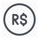 Real Dollar Currency Icon