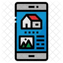 Smart Phone House Icon