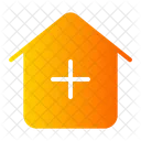 Real Estate Addition House Icon