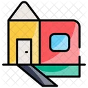 Real Estate House Building Icon