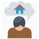 Real Estate Property Property Value Drop Icon