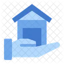 Real Estate Hand Icon