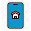Real Estate Property Mobile Icon